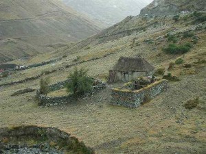 Stone huts - Abra de Malaga Pass