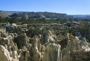 Valle de la Luna, the Badlands of La Paz